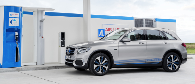 Mercedes-Benz GLC F-Cell Hydrogen Fuel Cell and Plug in Electric Preproduction Version 2017 